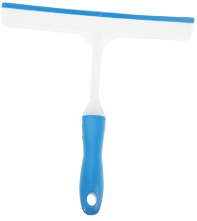 Alipis Raspador de Silicona para Parabrisas y Espejos de Coche Limpiador de Vidrio para Puertas de Ducha y Ventanas Herramienta Práctica y Fácil de Usar para Eliminar Agua