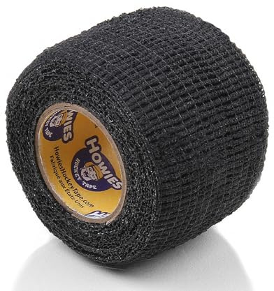 Howies Hockey-Klebeband, 3,8 cm, schwarz, Einheitsgröße