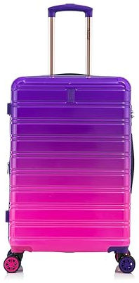 CELIMS - Violett Polycarbonat-Koffer mit 4 Rädern | 20kg