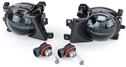 KLARGLAS NEBELSCHEINWERFER H8 SCHWARZ SMOKE PAAR