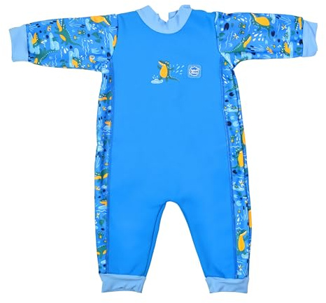 Splash About Warm in One Bebé Traje húmedo, Crocodile Swamp, 6-12 meses