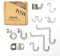 mixcover 040 Parts 10er Haken Set passend für VW California T5 T6 T6.1 Bulli Camper Ocean Coast Comfortline