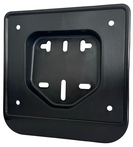 Porta targa europeo portatarga scooter 50cc 15,5x15 per targhe 14x12