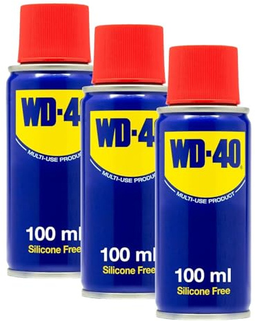 WD-40 Multifunktionsprodukt Classic 100ml | Öl Spray | Kriechöl | Schmiermittel | Multifunktionsöl | Sprühöl (Packung mit 3)