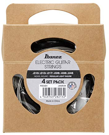 Ibanez PIEGS61 Electric Guitar Strings - 4 Set Pack