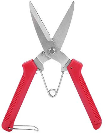 Josenidny Tijeras de jardinería mano podadora jardín tijeras -Tip poda hoja recortadora recta floristería tijeras para plantas