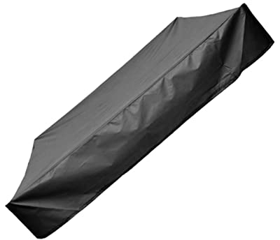 BESPORTBLE Garten Sandkastenabdeckung 150x150cm Schwarz Eckig Wetterfest Uv Kinder Poolabdeckung
