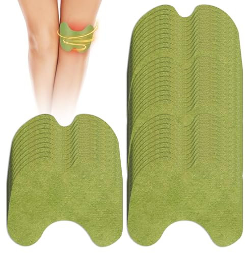 LINXINS Pain Relief Knee Patches - 40PCS Wormwood Herbal Relief for Arthritis and Muscle Soreness in Knee, Neck, Shoulder