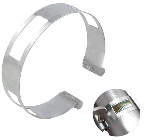 4 Inch (101.6MM) Stainless Steel Welding Tacking Band Clamp,Clamp-On Exhaust Pipe Tacking Band for Welding Fabrication