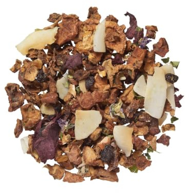 TEA SHOP - Infusión Violet Macaron 250g - 125 Tazas - Formato a Granel - En Hojas - Propiedades Naturales