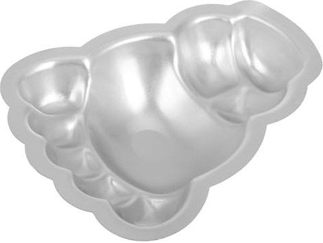 UTHCLO Molde De Pastel De Forma De Patita De Oso De Plástico Para Decorar Tartas De Cumpleaños Infantiles Molde Para Fondant y Chocolates Para Fiestas y Reuniones Familiares