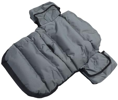 Zerodis Funda para Asiento de Cortacésped Oxford 600D, Protector de Asiento para Tractor con Capa Antideslizante Impermeable, Ajuste Universal, Fácil Instalación para Cortacésped, Tractores de (Grey)