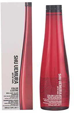 SHU UEMURA ART OF HAIR - Color Lustre - Shampoing Vernis de Brillance - Cheveux Colorés - Enrichi en Huile de Rose et en Extrait de Baie de Goji - Pour Préserver Brillance et Couleur - 300 ml