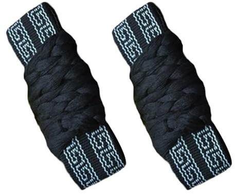 ZooBoo Martial Arts Kung Fu Belt (2 Pack) - Tai Chi Training Belt (2 Pack) (Black)
