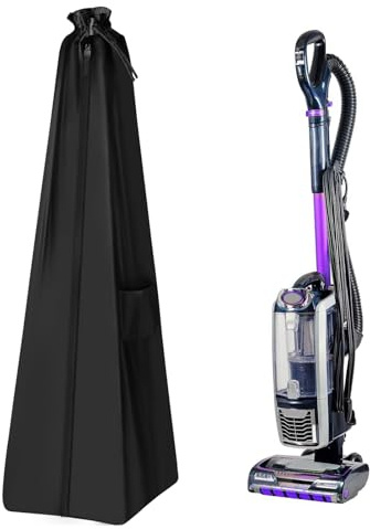 SIRUITON Household Upright vacuum cleaner Storage Bag, Upright vacuum cleaner Protective Cover, dustproof and waterproof,black（ Only Bag）