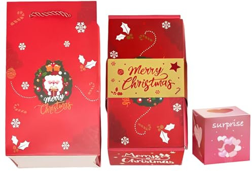 Überraschungsbox-Geschenkbox, Surprise Gift Box, Überraschungsbox Kreative Explosionsbox, DIY Überraschungsbox, Geschenkbox Explosionsbox, DIY handgemachte Geschenk Scrapbook Fotoalbum (B.)