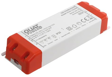 QUATPOWER LED-Schaltnetzteil YSL30-1202000 12 V-, 24 W