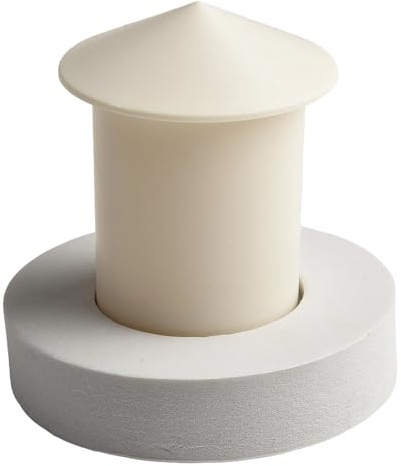 Dispenser di nebbia galleggiante per mini piscine, laghetti, acquari, giardini rocciosi, incubatrice per rettili, in ABS, bianco, 11 x 13 cm