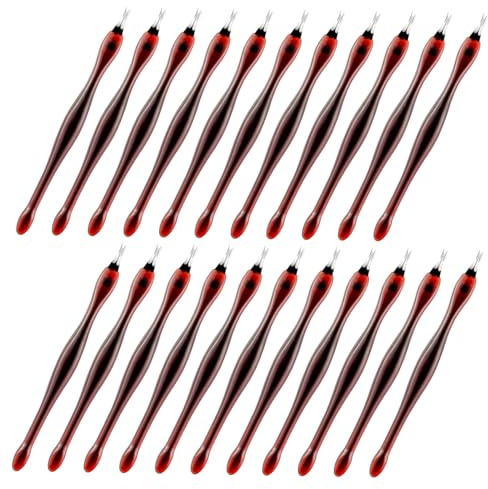 HAKIDZEL Strumenti per Manicure and in Acciaio Inossidabile Set 40 Pezzi Coltello per Cuticole e Rimozione Calli, per Uso Professionale e Domestico per Uso Professionale e Domestico