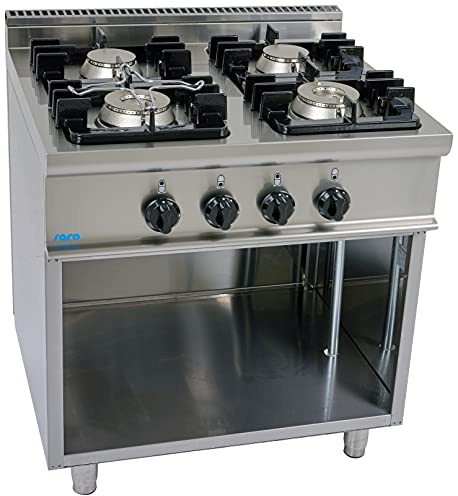 Cuisinière 4 feux gaz sur meuble E7/KUPG4BA - SARO