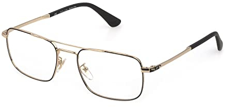 Police Brille für Herren, Sh.Rose Gold+Matt Schwarz