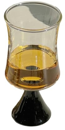 CAPIJIONG 200ml/7oz Medieval Trumpet Red Wine High Foot French Glass Water Cup Household Heat Resistant Coffee Sweet Wine Champagne Cup-Horn goblet