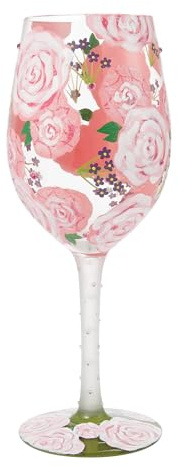 Lolita Pretty As A Peony Wine Glass Drinking Glasses