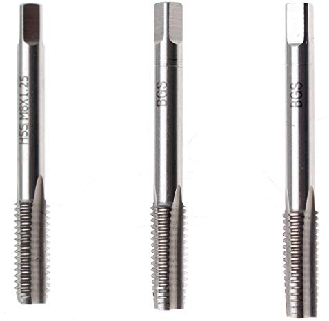 BGS 934 | Gewindebohrer-Satz | Vor-, Mittel- und Fertigschneider | HSS-G | M8 x 1,25 | 3-tlg.