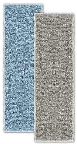 Polti MOPPY PAEU0356 moppsats för rengöring och torkning av fönster, speglar och fönster, 2 st, mikrofiber