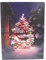 Dhr Worldwide, Inc Quadro Natalizio Albero di Natale con LED Luminosi