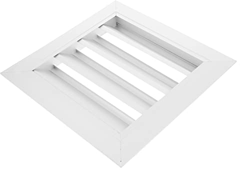 PLAFOPE Weißaluminium Dunstabzugshaube Mm/Kappe Nützlicher Luftstrom * Innen Außen Trockner Außen Außen Entlüftung cm* Jalousien Xmm Durchmesser Silber Außen Regenfest Für