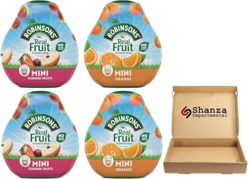 Robinsons 2x Real Fruit Orange +2X Robinson Summer Fruits – No Added Sugar – Real Fruit in Every Drop | By Shanza Departmental's