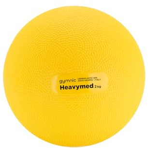 GYMNIC-Pallone terapeutica-Palla medica Force Fitness-Palla tonificazione muscolare peso, più disponibili alle spalle, braccia per addominali