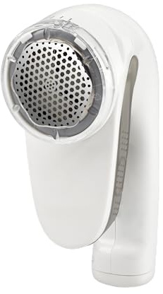 Conair Fabric Shaver and Lint Remover, Rechargeable Portable Clothes Shaver with 3 Settings, Fuzz Remover for Sweaters, Clothing, and Furniture, Large 2-Inch Shaving Head, White