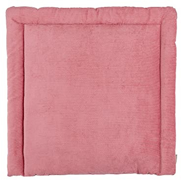 KraftKids Cambiador en pana ancha, 78 x 78 cm, color rosa