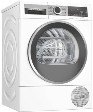 Bosch Serie 6 WQG245A0ES Secadora con bomba de calor 9kg, Blanca/Gris, A++