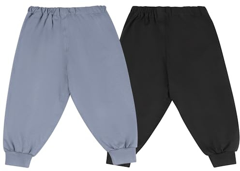 MOEMOE Baby blöjbyxor barn 2 stycken baby potta träningsbyxor för pojkar flickor XL/7–9 år