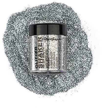 Stargazer Products Glitzer Streudose, silber, 1er Pack (1 x 5 g)