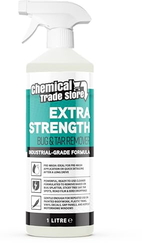 Chemical Trade Store Bug & Tar Remover Spray 1L | Fast-Acting Cleaner, For Caravan & Motorhome Bodywork