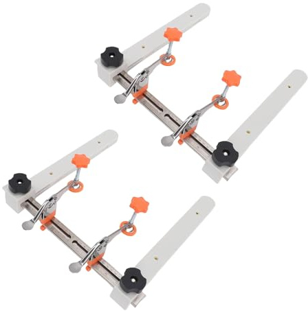 Walfront Drawer Slide Installation Jig Kit Drawer Rail Installation Tool Cabinet Hardware Jig, Securely Grip Materials, Rapid Track Positioning with Magnetic Adsorption
