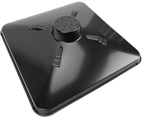 banapoy Vaschetta di Scarico della Trasmissione, Vaschetta di Raccolta Fluidi Grande da 15 Litri, Vassoio di Scarico Dell'Olio Quadrato, Raccolta Dell'Olio per Molti Imbuti Diversi