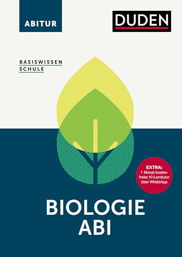 Basiswissen Schule – Biologie Abi: Das Standardwerk für die Oberstufe. Extra: 1 Monat kostenfreier KI-Lerntutor über WhatsApp. Abiturvorbereitung Biologie: alle Prüfungsthemen