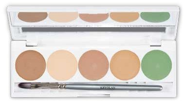 Dermacolor Camouflage Quintett Palette, Farbsortierung:DQ 4