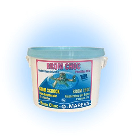 Bromo disinfettante pulizia Piscina pasticche 3 kg Brom Choc