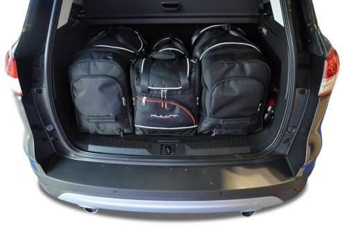 KJUST Dedizierte Kofferraumtaschen 4 stk kompatibel mit FORD KUGA II 2012-2019