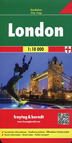 London: 1:10000 (freytag & berndt Stadtplan)
