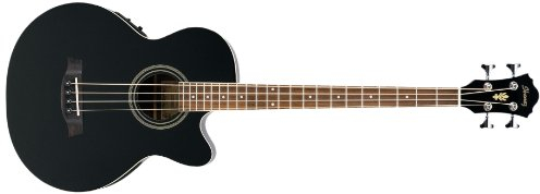 Ibanez AEB8E-BK Akustik Bass 4-Saiter