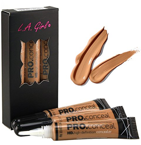 LA Girl HD Conceal High Definition Pro Concealer GC983 Fawn bundle 3-Pack