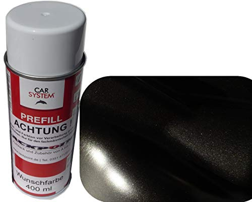 Spraydose 400ml 1K Autolack Brillant Schwarz Metallic Matt kein Klarlack Tuning