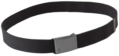 Craghoppers Explorer Logo Belt (M-L) (Charcoal)